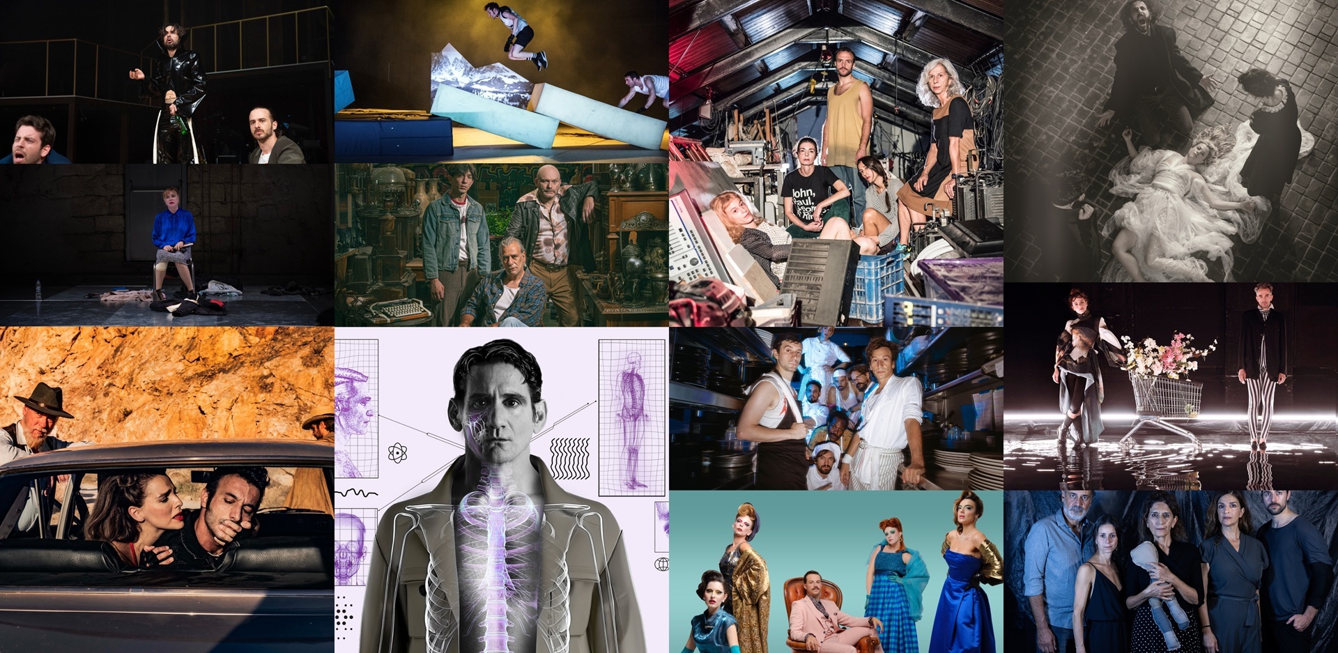 Ηχηρά ονόματα στους συντελεστές και δυνατά κείμενα σε 12 παραστάσεις