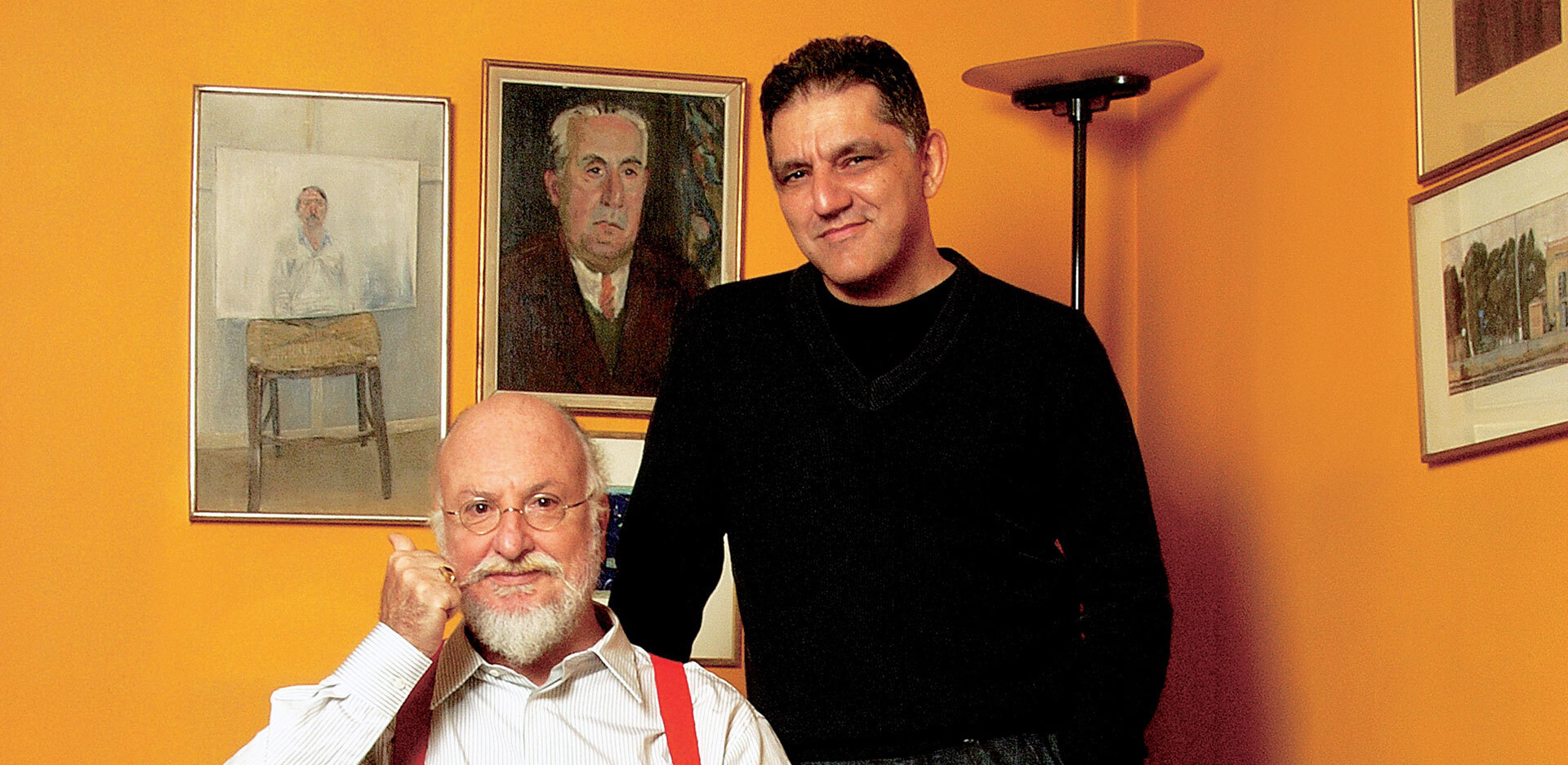 Νίκος Πορτοκάλογλου και Διονύσης Σαββόπουλος