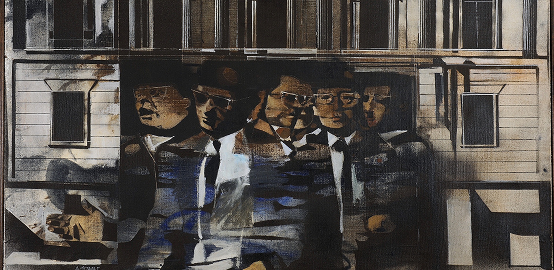 Δημήτρης Μυταράς, Σύνθεση με γυαλιά ηλίου, 1970