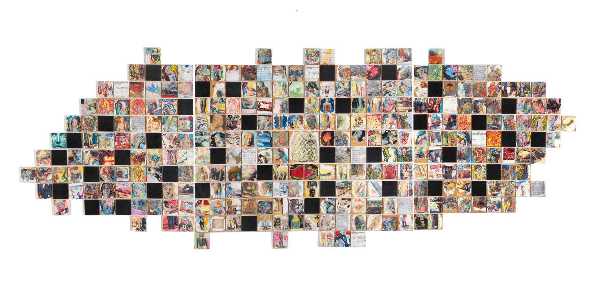 Γιάννης Ψυχοπαίδης, «Χρησμός» [τρίπτυχο], 2003