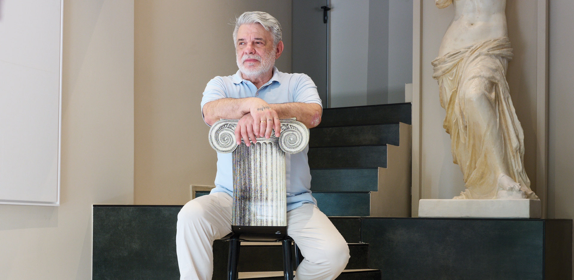 Ο Kirios Criton στην υποδοχή