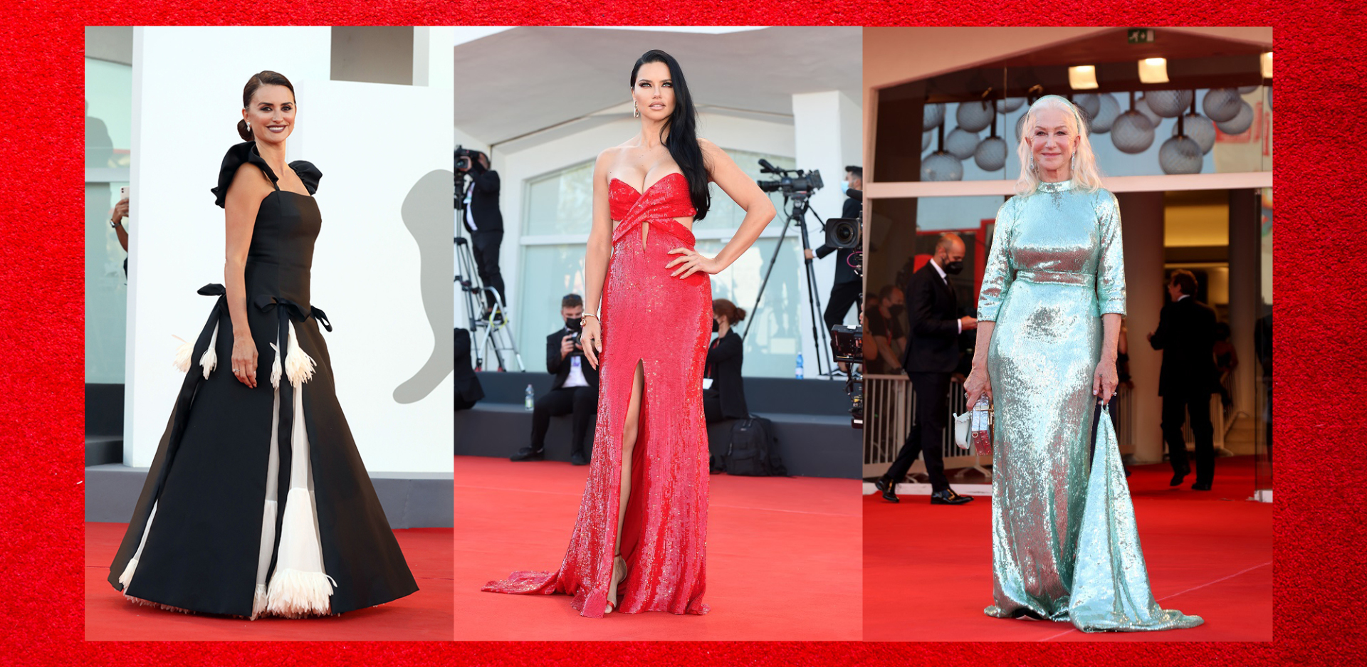 Penelope Cruz, Adriana Lima, Helen Mirren