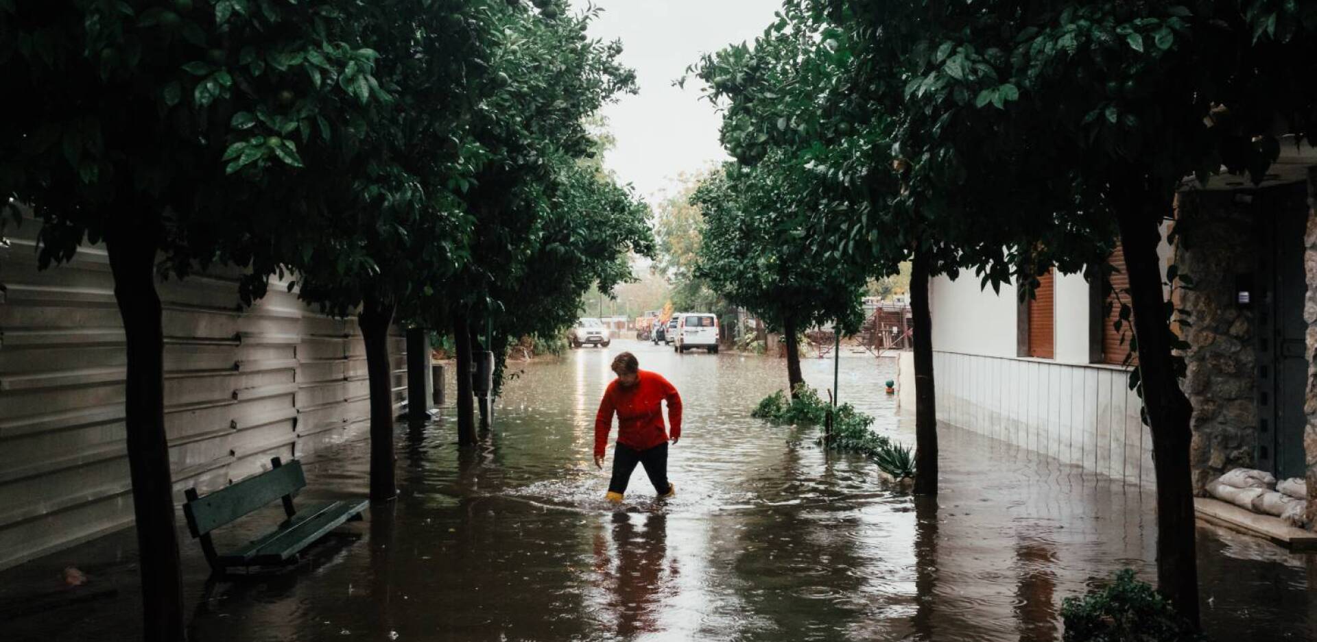 Κακοκαρία «Μπάλλος»: Οι πλημμύρες του Κολωνού από τον φωτογράφο Θοδωρή Ρήγο