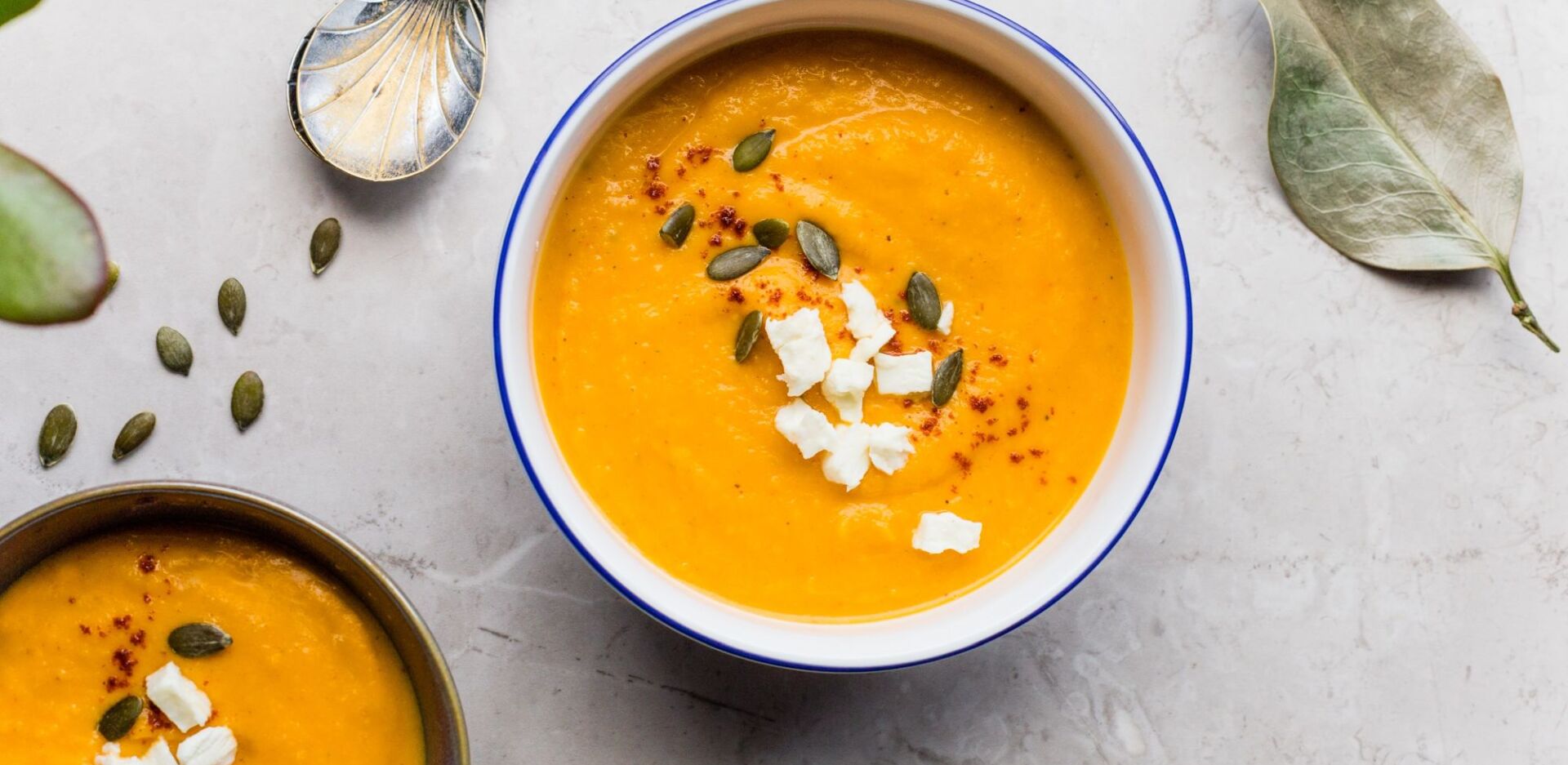 Κολοκυθόσουπα βελουτέ