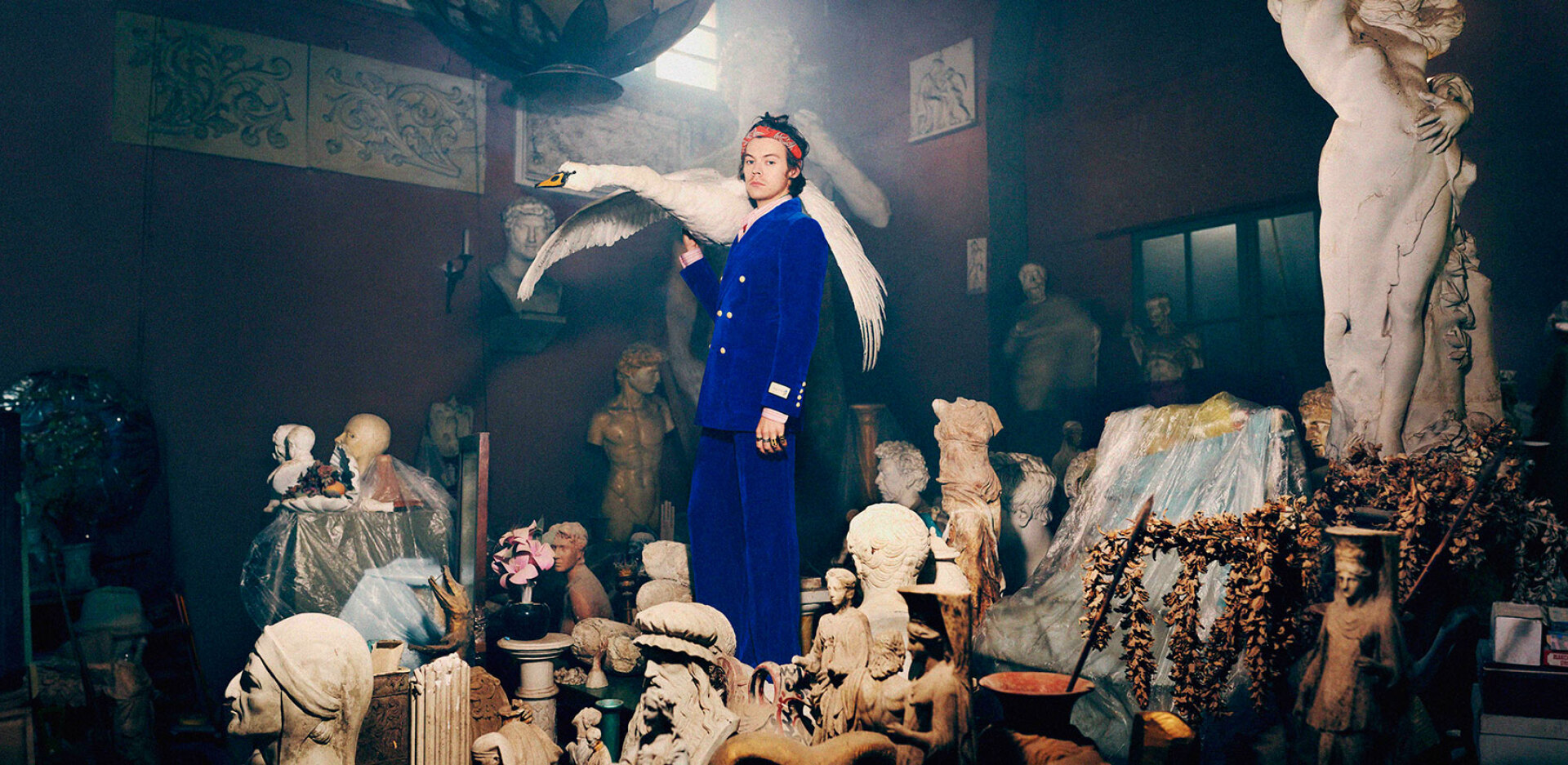 Ο Harry Styles στην καμπάνια της Gucci το 2019
