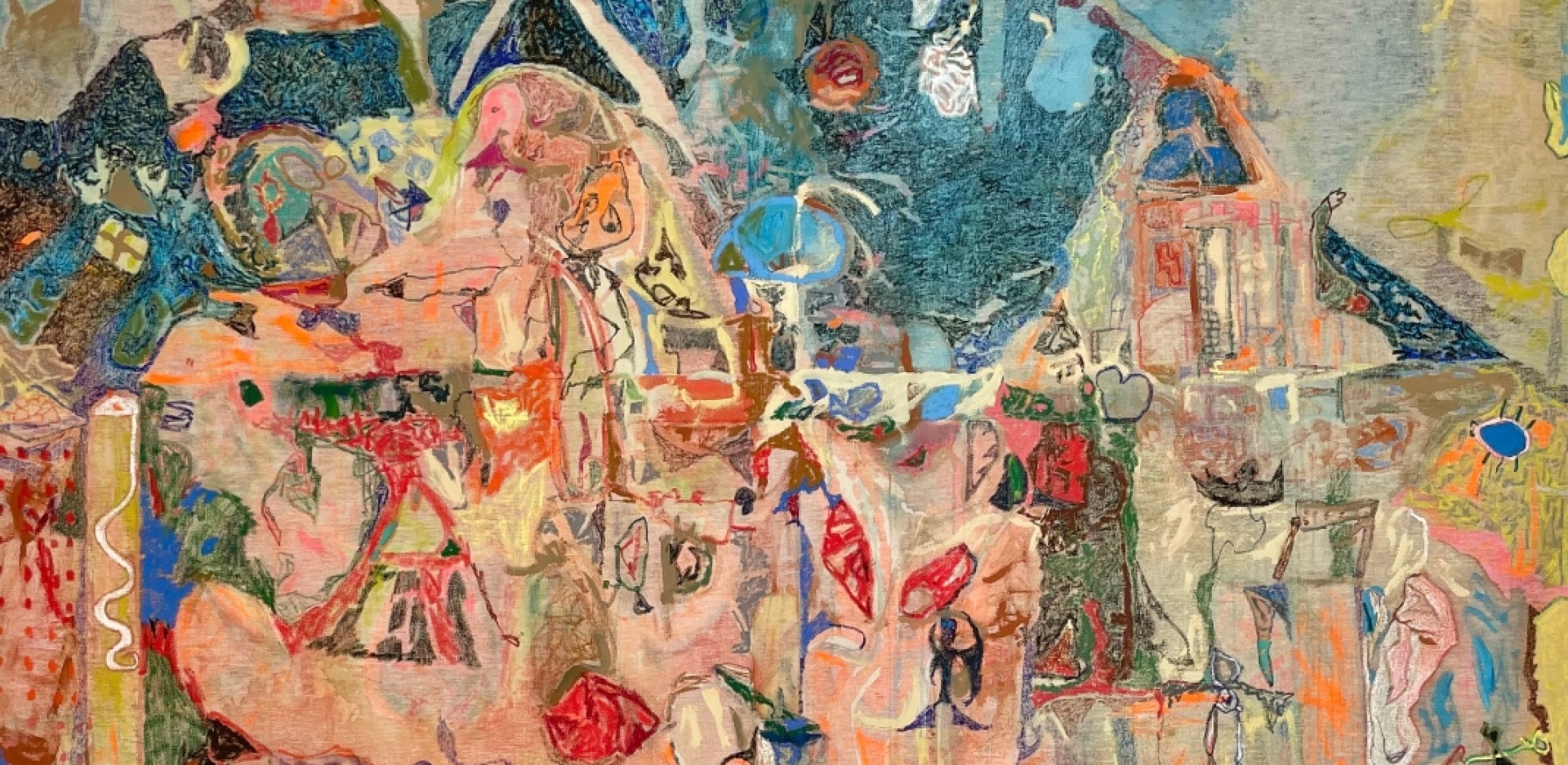 Λεπτομέρεια από το έργο "Sacrifice" του Δαυίδ Σαμπεθάι που θα παρουσιαστεί στην Art Athina 2022