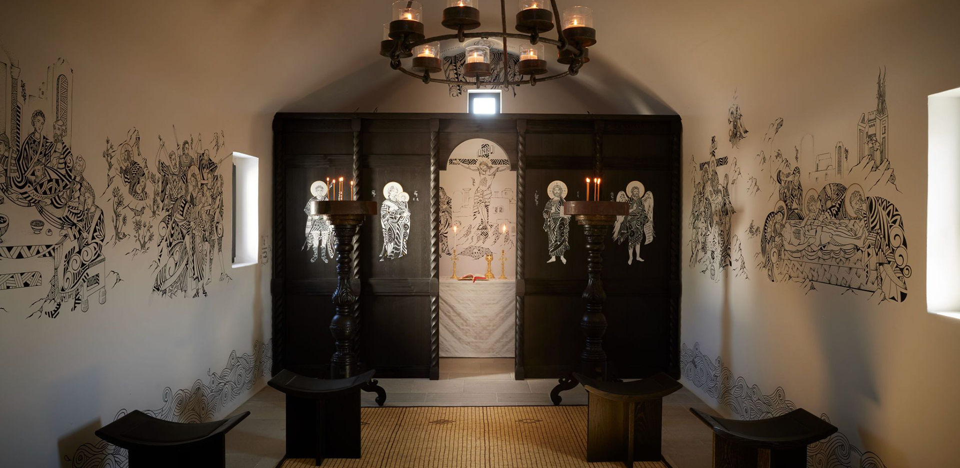 Ο πρώτος ορθόδοξος ναός με εικονογράφηση γραμμικής γραφής στη Μύκονο