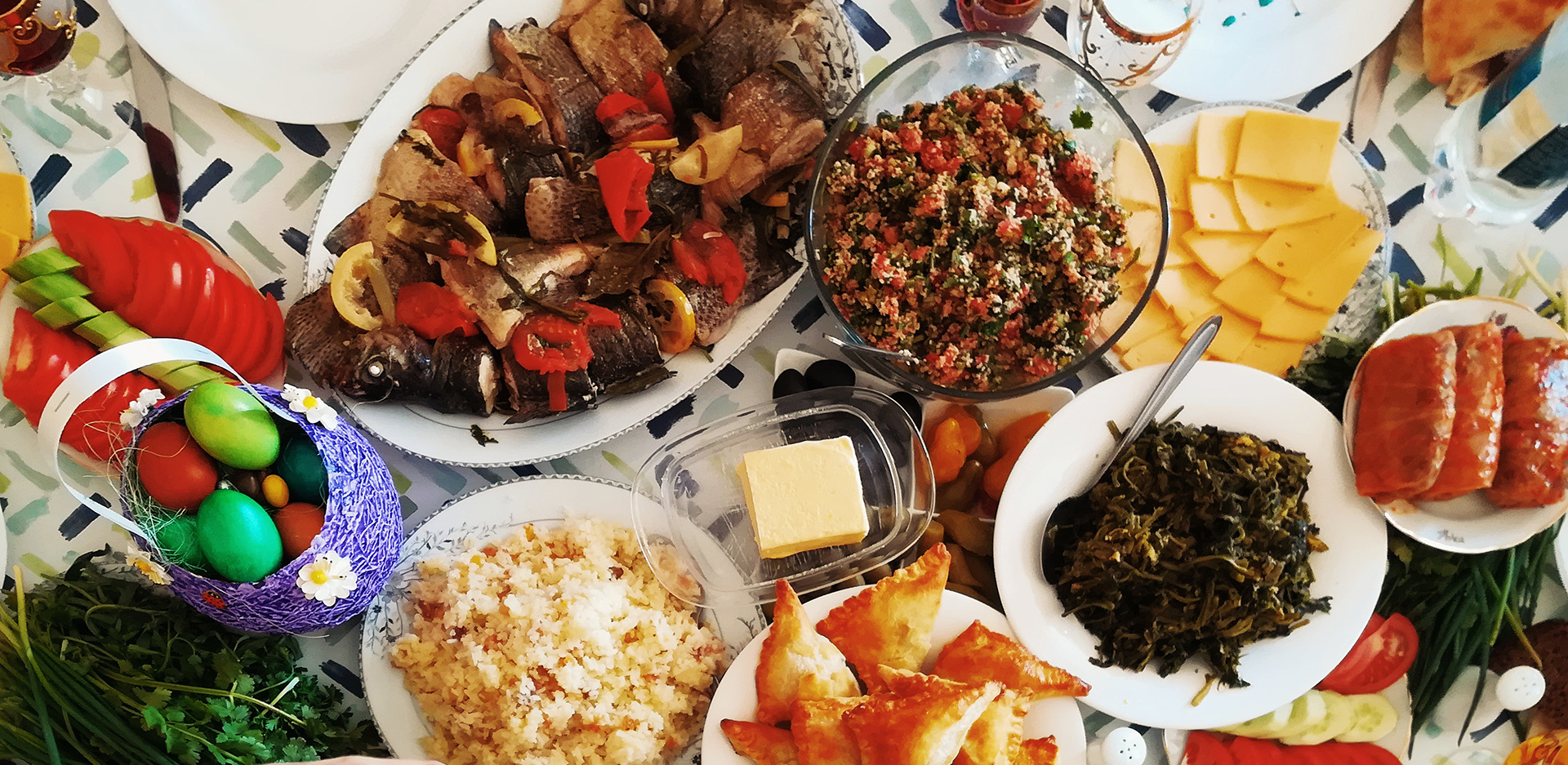 Πασχαλινό τραπέζι. 