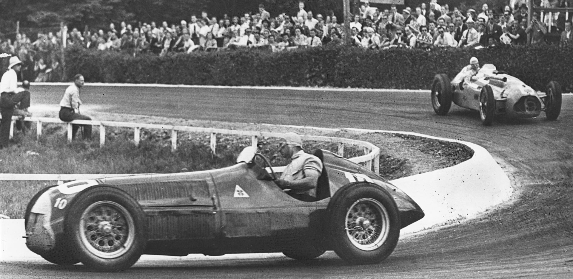 Alfa Romeo 158, Fangio, Γκραν Πρι Βελγίου στο Spa 1950