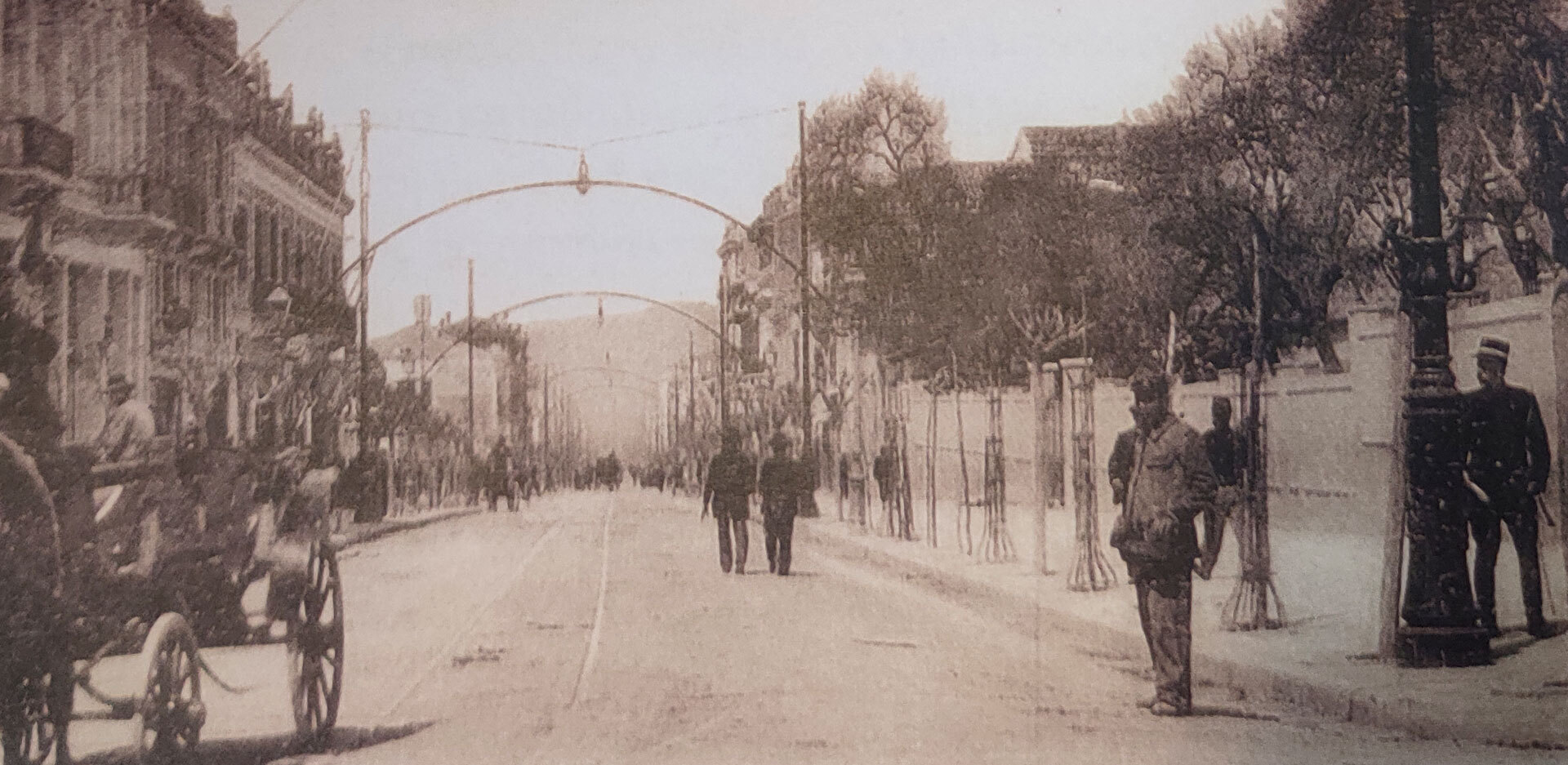 Η οδός Σταδίου στις αρχές του 20ού αιώνα