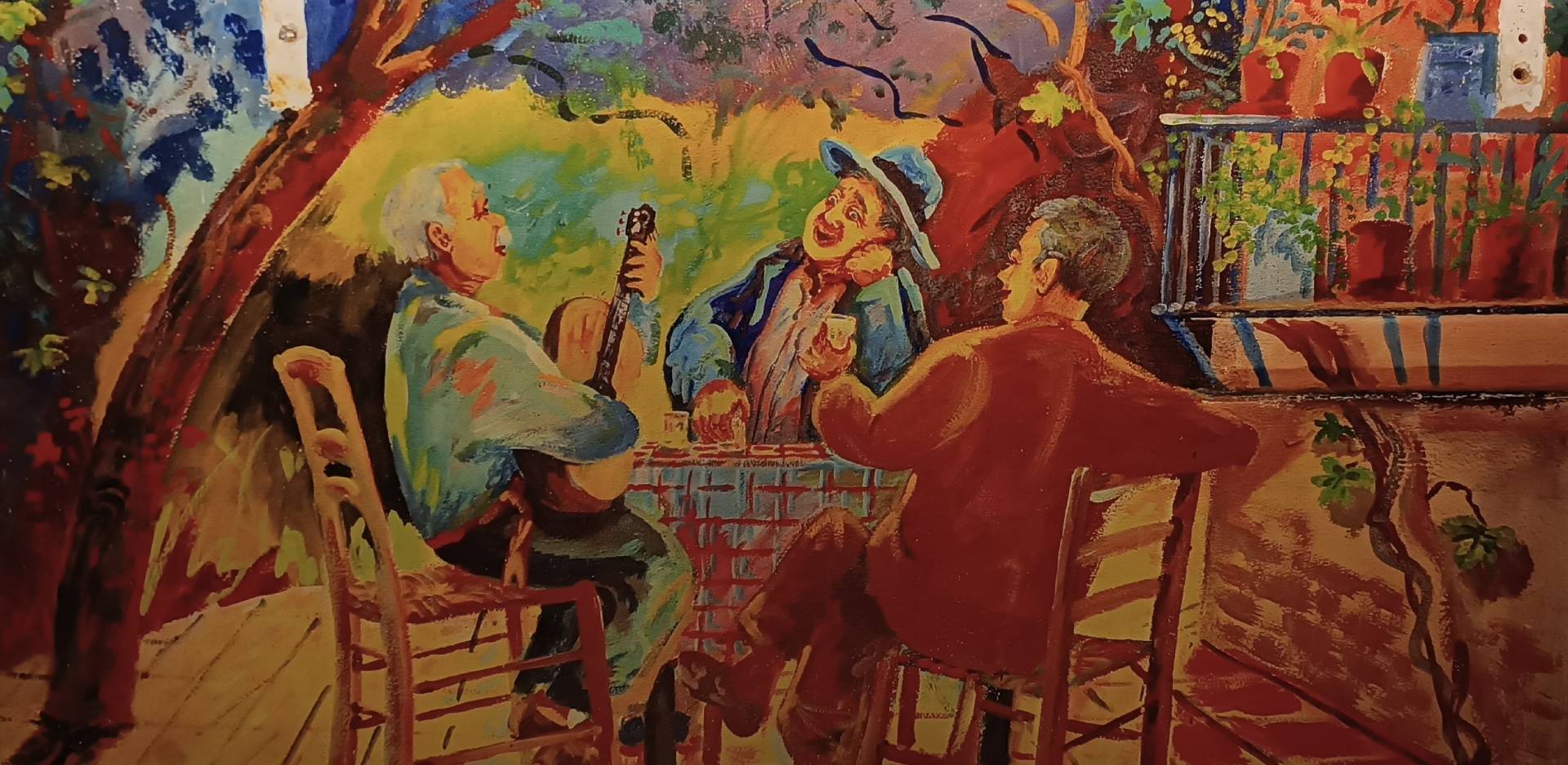 Μια γεύση από την παλιά Αθήνα: πλακιώτικες ταβέρνες με έργα του Γιώργου Σαββάκη