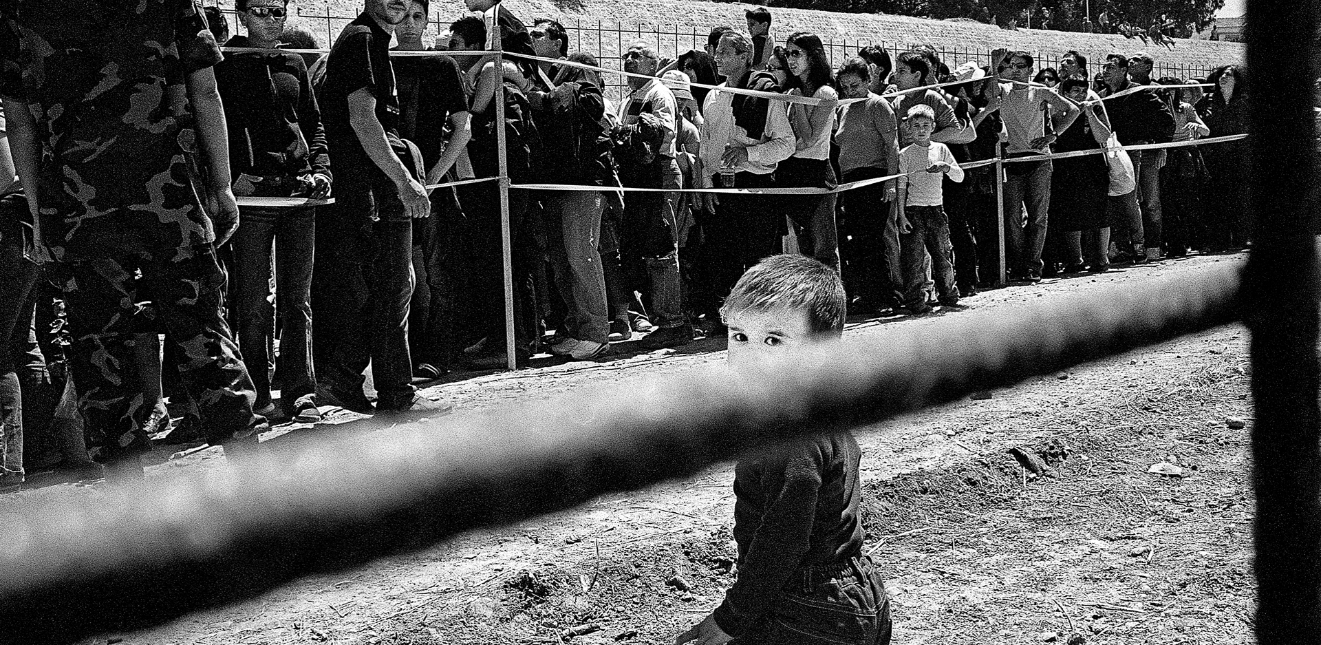 Η νεκρή ζώνη στο Λήδρα Πάλας, στη Λευκωσία, 2003