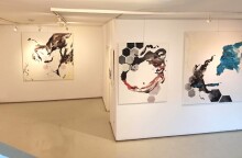 Πόπη Πανοπούλου, Ενεργειακές Αποτυπώσεις, γκαλερί Αστρολάβος δεξαμενή