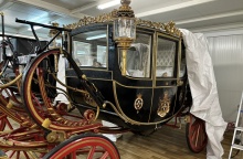 Η γαμήλια άμαξα μετά τη συντήρηση