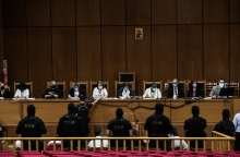 Δίκη Χρυσής Αυγής: Η αίθουσα του δικαστηρίου