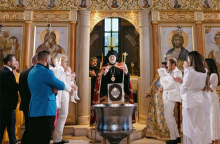 Βάπτιση - Αρχιεπίσκοπος Αμερικής Ελπιδοφόρος