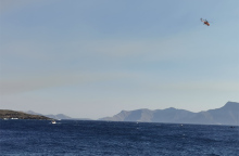 Πτώση ελικοπτέρου στη Σάμο