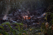 Συντριβή αεροσκάφους στην Καβάλα