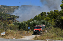 Πυρκαγιά στην Καλλιθέα Πάτρας