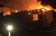 Σπίτι στο Ντράφι έχει παραδοθεί στις φλόγες