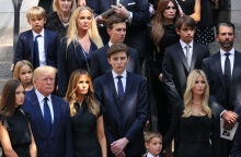 ΗΠΑ: Στη Νέα Υόρκη τελέστηκε η κηδεία της Ιβάνα Τραμπ	