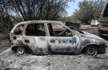 Η επόμενη μέρα της πυρκαγιάς στην Πεντέλη