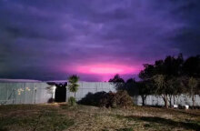 Ο ροζ ουρανός στην Αυστραλία