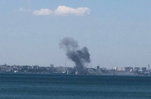 Ρωσική πυραυλική επίθεση στην Οδησσό