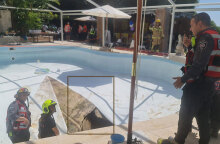 Η τρύπα στην πισίνα που ρούφηξε τον άτυχο άνδρα στο Ισραήλ