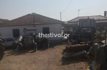 Το σπίτι όπου σημειώθηκε η μητροκτονία στη Θεσσαλονίκη