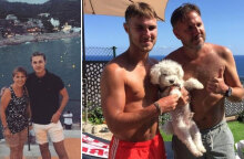 Ο 21χρονος Βρετανός Jack Fenton, που σκοτώθηκε στα Σπάτα από ελικόπτερο, με τη μητέρα του και τον πατέρα του