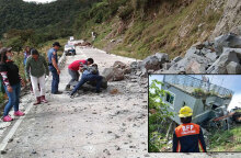 Κατολισθήσεις και καταστροφές σε κτίρια προκάλεσε ο μεγάλος σεισμός στις Φιλιππίνες