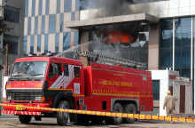 Πυροσβέστης στην Ινδία