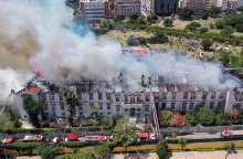 Κωνσταντινούπολη: Μεγάλη φωτιά στο ελληνικό νοσοκομείο