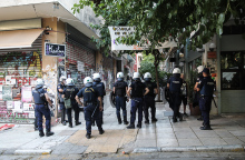 Μικροεπεισόδια και προσαγωγές σε διαμαρτυρία για τα έργα του Μετρό στα Εξάρχεια