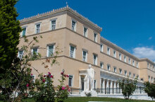 Το κτίριο της Βουλής στο Σύνταγμα