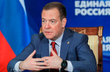 Ο πρώην πρόεδρος της Ρωσίας Ντμίτρι Μεντβέντεφ /