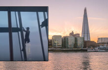 Ο ουρανοξύστης Shard στο Λονδίνο - Ένθετη ο 21χρονος που σκαρφάλωσε με γυμνά χέρια