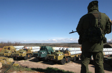 Ρώσος στρατιώτης (Φωτογραφία αρχείου)