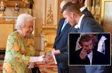 Ο Ντέιβιντ Μπέκαμ συναντά τη βασίλισσα Ελισάβετ (Κεντρική) - Τα δάκρυα συγκίνησης στο λαϊκό προσκύνημα (Ένθετη)