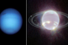 Ο Ποσειδώνας όπως τον «είδε» το τηλεσκόπιο Hubble και το τηλεσκόπιο James Webb