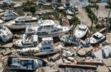 Εικόνες καταστροφής από τον κυκλώνα Ίαν στη Φλόριντα