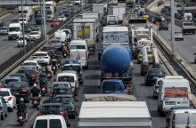 Δεν κινείται τίποτα στον Κηφισό, καθώς το μποτιλιάρισμα είναι μεγάλο για ένα ακόμη 24ωρο