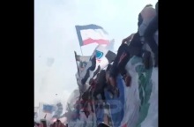 Τρομακτικές εικόνες στο «Μονουμεντάλ» - Κατέρρευσε κερκίδα γεμάτη οπαδούς (videos)