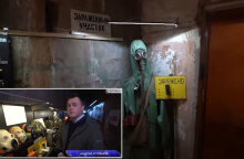 Ρώσος δημοσιογράφος σε υπόγειο πυρηνικό καταφύγιο