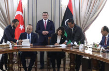 Υπογραφή νέων μνημονίων συνεργασίας Τουρκίας-Λιβύης