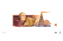 Το Doodle της Google για τον Mostafa El-Abbadi