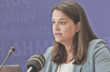 Η υπουργός Παιδείας Νίκη Κεραμέως