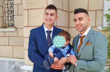 Αστυνομικοί βάφτισαν μωρό που έσωσαν στην κακοκαιρία «Ελπίς»