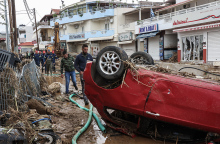 Εικόνες καταστροφής στην Κρήτη από την κακοκαιρία